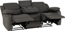 Load image into Gallery viewer, Alfie 3 Seater & 2 Seater Reclining Sofa