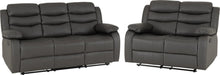 Load image into Gallery viewer, Alfie 3 Seater & 2 Seater Reclining Sofa