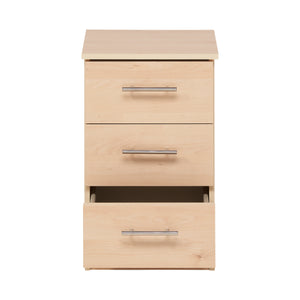 Calgary 3 Drawer Bedside - Property Letting Furniture
