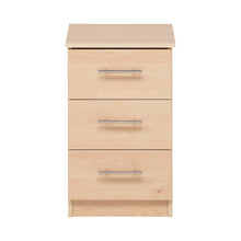 Load image into Gallery viewer, Calgary 3 Drawer Bedside - Property Letting Furniture
