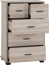 Load image into Gallery viewer, Madrid 3 + 2 Drawer Chest
