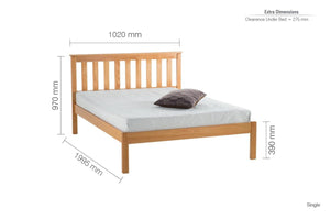 Barcelona Single Bed - Property Letting Furniture