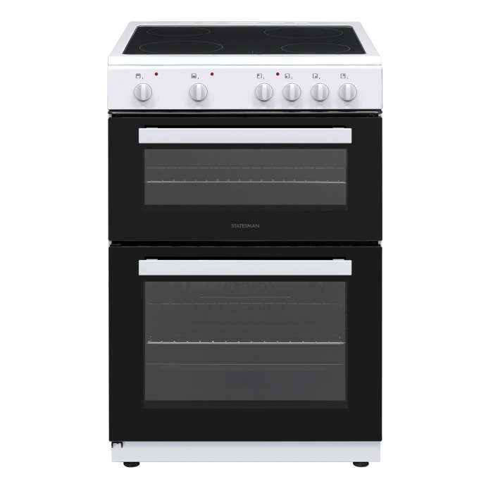 Double Cavity Free Standing Electric Cooker (600mm Wide) - Property Letting Furniture