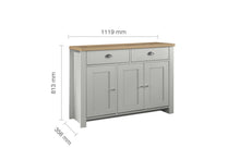 Load image into Gallery viewer, Lancaster 3 door 2 Drawer Sideboard
