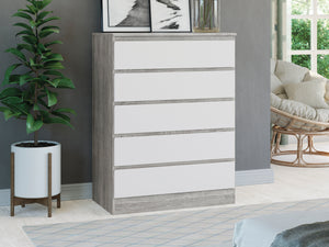 Ava 5 drawer chest