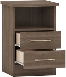 Roma 2 Drawer Bedside - Property Letting Furniture