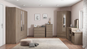 Roma 2 Drawer Bedside - Property Letting Furniture