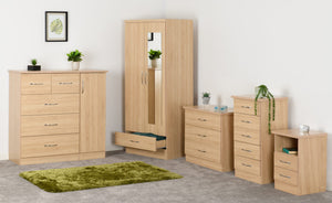 Roma 2 Drawer Bedside - Property Letting Furniture