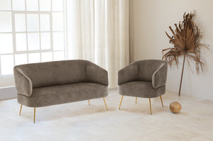 Rosie 2 seater fabric - Property Letting Furniture