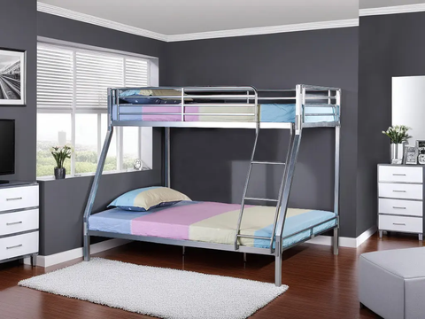 Metal Triple Bunk Bed