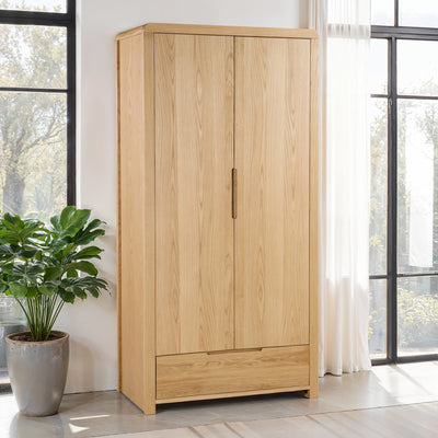 Edge 2 Door Combi Wardrobe