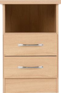Roma 2 Drawer Bedside - Property Letting Furniture
