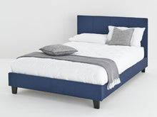 Load image into Gallery viewer, Callie Double Bed - Navy Blue | PLFS London
