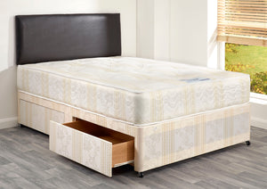 Ortho 4ft Divan Set (Base & Mattress) - Property Letting Furniture