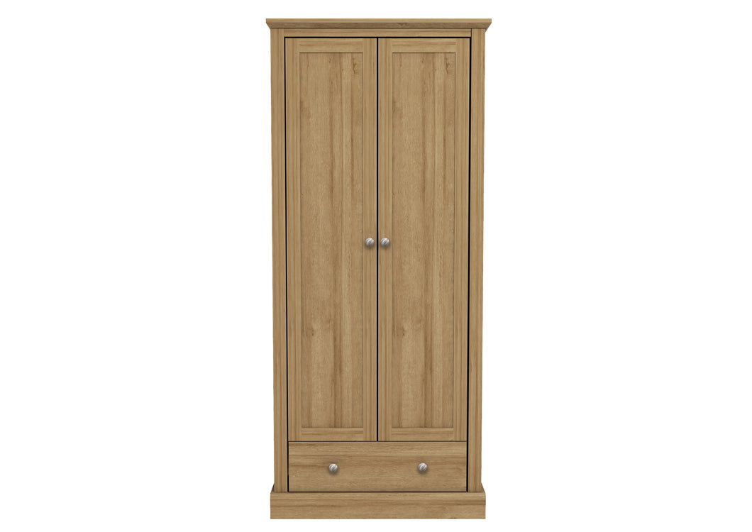Devon 2 Door Wardrobe - Property Letting Furniture