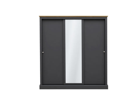 Devon 3 Door Sliding Wardrobe - Property Letting Furniture