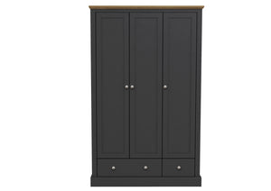 Devon 3 Door Wardrobe - Property Letting Furniture