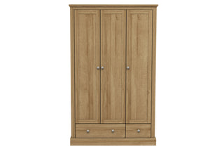 Devon 3 Door Wardrobe - Property Letting Furniture