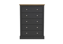 Load image into Gallery viewer, Devon 5 Drawer Chest - Property Letting Furniture
