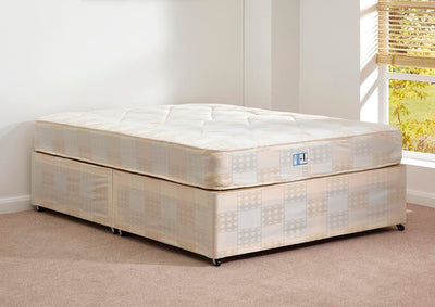 Deep Quilt 4ft Divan Set (Base & Mattress) - Property Letting Furniture