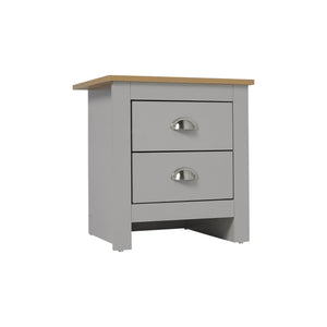 Lancaster 2 Drawer Bedside | PLFS London