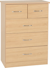 Load image into Gallery viewer, Roma 3 + 2 Drawer Chest - Property Letting Furniture
