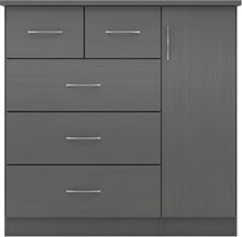 Load image into Gallery viewer, Cairo 5 Drawer Low Wardrobe - Property Letting Furniture
