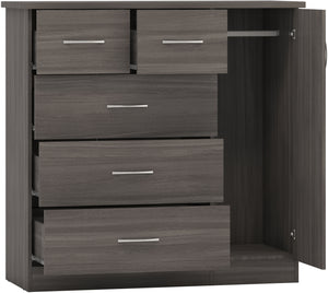 Cairo 5 Drawer Low Wardrobe - Property Letting Furniture