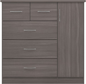 Cairo 5 Drawer Low Wardrobe - Property Letting Furniture