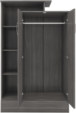 Load image into Gallery viewer, Cairo 2 Door Petite Open Shelf Wardrobe - Property Letting Furniture
