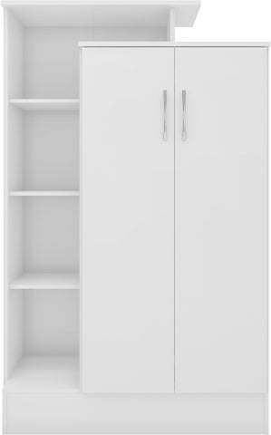 Cairo 2 Door Petite Open Shelf Wardrobe - Property Letting Furniture