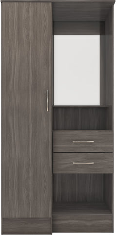 Cairo 1 Door Vanity Wardrobe - Property Letting Furniture