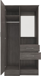 Cairo 1 Door Vanity Wardrobe - Property Letting Furniture