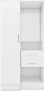 Cairo 1 Door Vanity Wardrobe - Property Letting Furniture