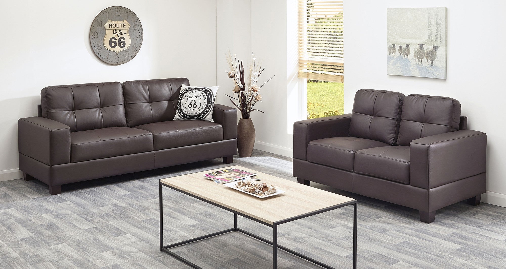 Jerry 2 Seater 3 Seater Sofa Combo PLFS London Property